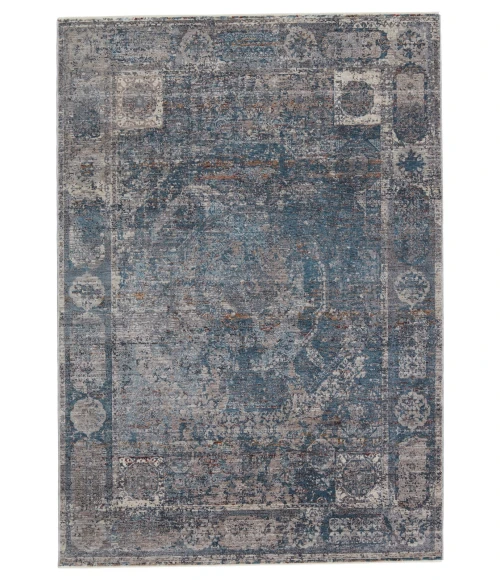 Jaipur Living Arcadia Medallion Blue/ Gray Area Rug (5'X8')