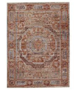 Jaipur Living Valentia Arcadia VLN15 Red Blue 5 ft. X 8 ft. Rectangle Rug