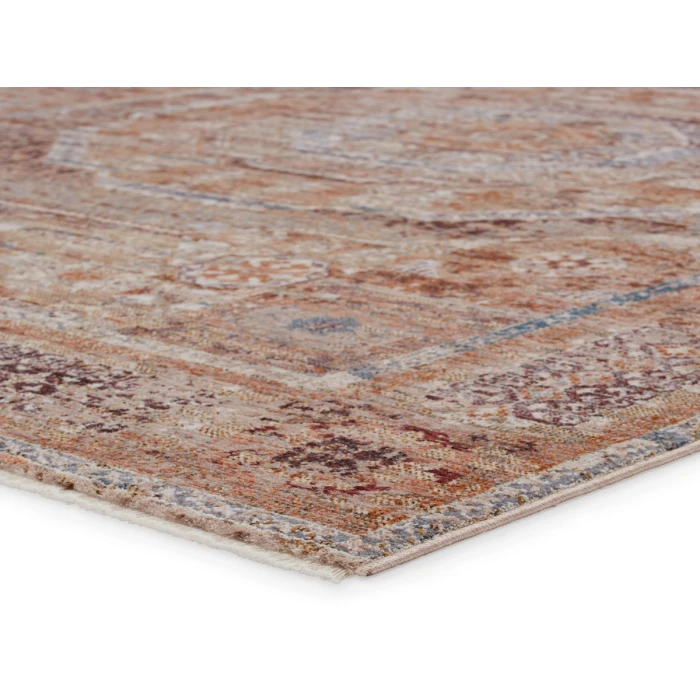 Jaipur Living Valentia Rust VLN15 18 in. Swatch Square Rug
