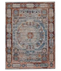 Jaipur Living Arcadia Medallion Blue/ Red Area Rug (5'X8')
