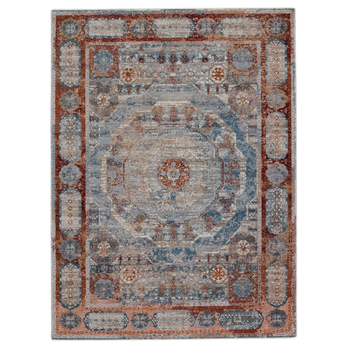Jaipur Living Valentia Blue VLN16 18 in. Swatch Square Rug