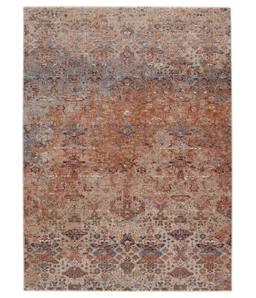 Jaipur Living Elianna Floral Tan/ Rust Area Rug (6'X9')
