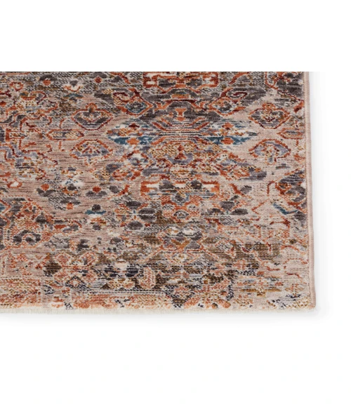 Jaipur Living Elianna Floral Tan/ Rust Area Rug (6'X9')