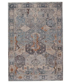 Jaipur Living Valentia Thessaly VLN21 Blue Gray 5 ft. X 8 ft. Rectangle Rug