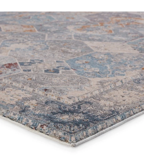 Jaipur Living Thessaly Medallion Blue/ Gray Area Rug (5'X8')