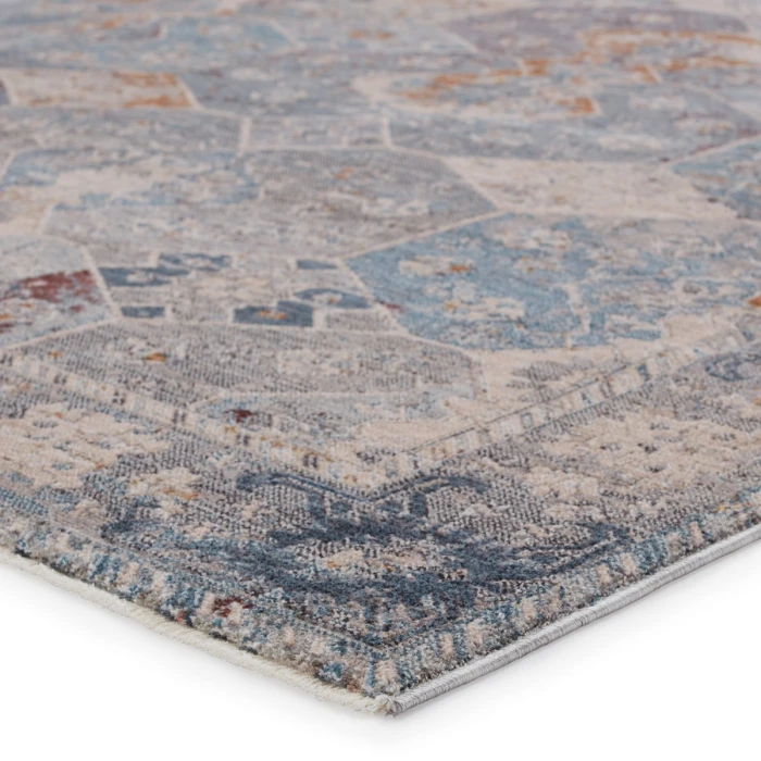 Jaipur Living Valentia Blue VLN21 18 in. Swatch Square Rug