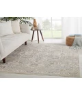 Jaipur Living Alain Medallion Gray/ Cream Area Rug (7'10"X10'10")
