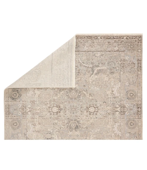 Jaipur Living Baptiste Oriental Gray/ Cream Area Rug (7'10"X10'10")