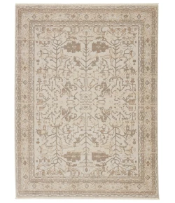 Jaipur Living Vienne Valentin VNE05 Cream/Light Gray 7 ft. 10 in. X 10 ft. 10 in. Rectangle Rug