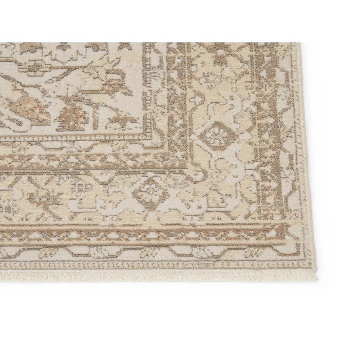 Jaipur Living Valentin Oriental Cream/ Light Gray Area Rug (7'10"X10'10")
