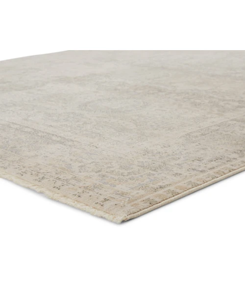 Jaipur Living Michon Oriental Gray/ Cream Runner Rug (2'6"X12')