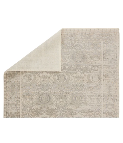 Jaipur Living Michon Oriental Gray/ Cream Runner Rug (2'6"X12')