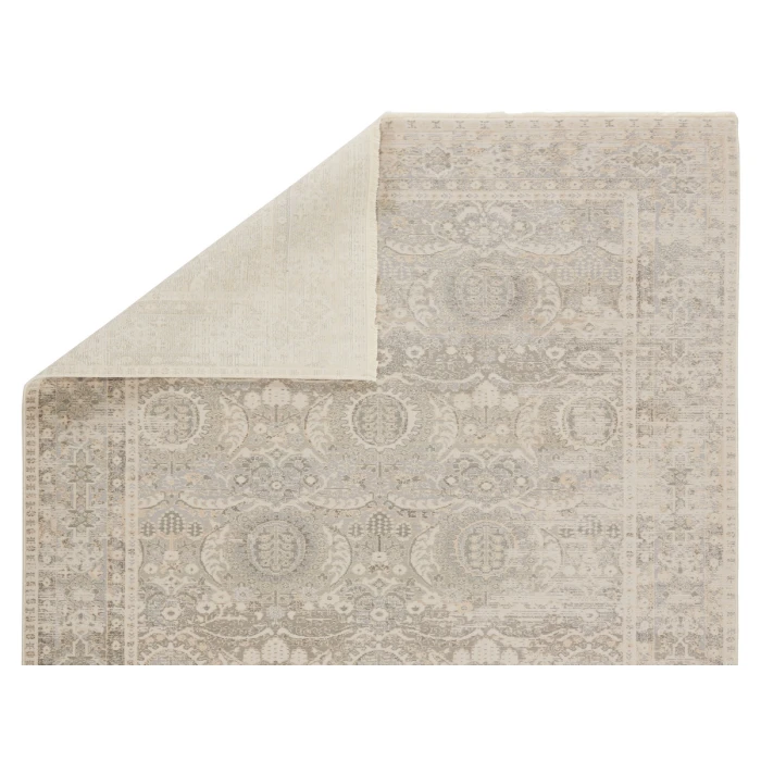 Jaipur Living Michon Oriental Gray/ Cream Area Rug (5'X7'6")