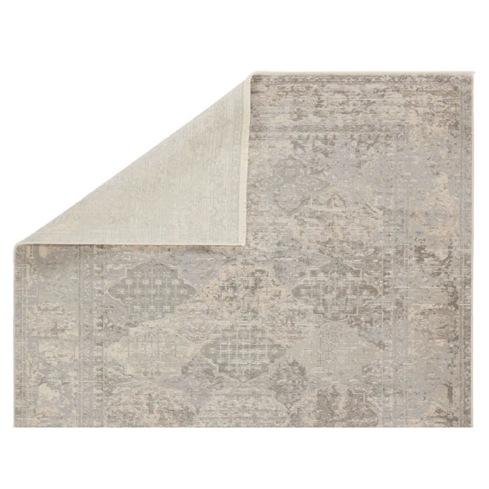 Jaipur Living Lourdes Trellis Gray/ Cream Area Rug (7'10"X10'10")