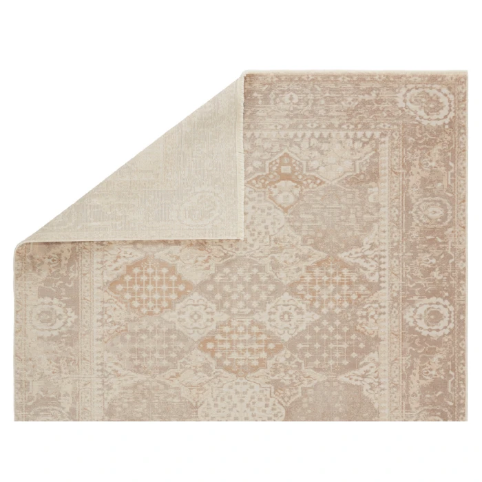 Jaipur Living Lourdes Trellis Gold/ Light Gray Area Rug (7'10"X10'10")