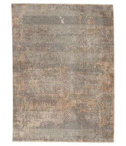 Jaipur Living Vienne Ezri VNE11 Gray/Tan 7 ft. 10 in. X 10 ft. 10 in. Rectangle Rug