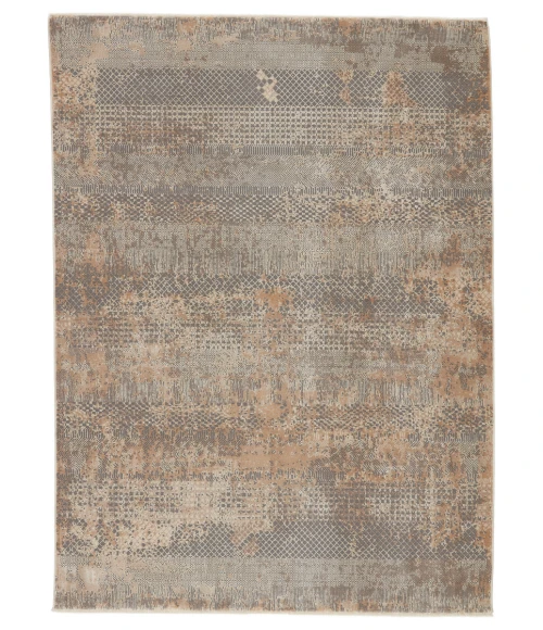 Jaipur Living Ezri Tribal Gray/ Tan Area Rug (7'10"X10'10")