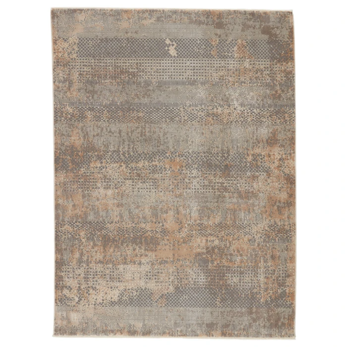 Jaipur Living Ezri Tribal Gray/ Tan Runner Rug (2'6"X8')