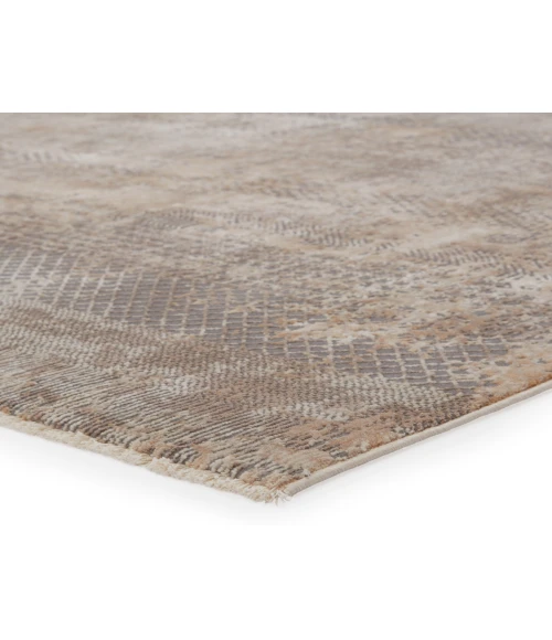 Jaipur Living Ezri Tribal Gray/ Tan Area Rug (7'10"X10'10")