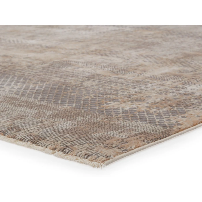 Jaipur Living Ezri Tribal Gray/ Tan Runner Rug (2'6"X8')