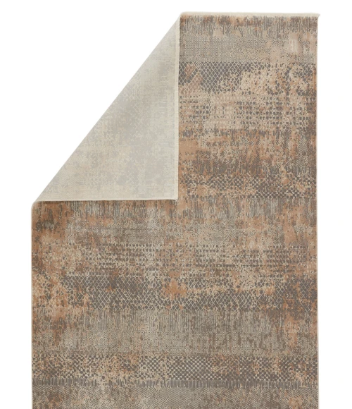Jaipur Living Ezri Tribal Gray/ Tan Area Rug (7'10"X10'10")