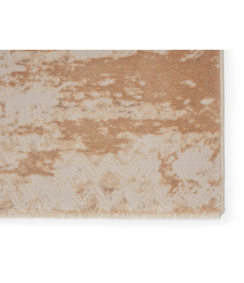 Jaipur Living Azami Tribal Gold/ White Area Rug (5'X7'6")