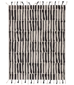 Jaipur Living Vera By Nikki Chu Black VNK08 18 in. Swatch Square Rug