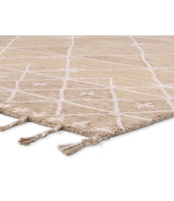 Jaipur Living Vera By Nikki Chu Rhea VNK10 Tan - Ivory 9 ft. X 12 ft. Rectangle Rug