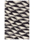 Nikki Chu Vera By Nikki Chu Black Vnk11 18 In. Swatch Square Rug
