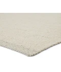 Jaipur Living Alondra Handmade Solid Cream/ Light Gray Area Rug (6'X9')