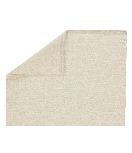 Jaipur Living Alondra Handmade Solid Cream/ Light Gray Area Rug (6'X9')