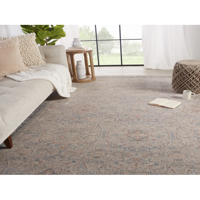 Jaipur Living Winsome Blue WNO03 18 in. Swatch Square Rug