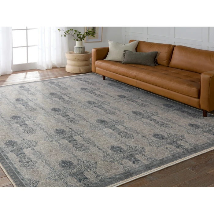 Jaipur Living Winsome Blue WNO07 18 in. Swatch Square Rug