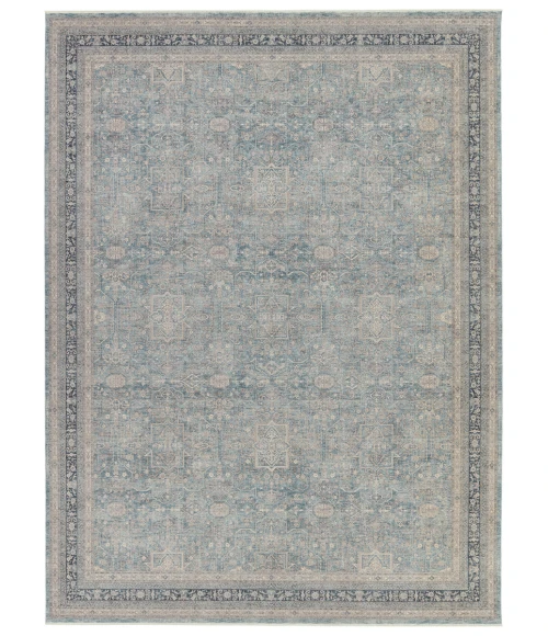 Jaipur Living Brinson Oriental Blue/ Taupe Area Rug 10'X13'