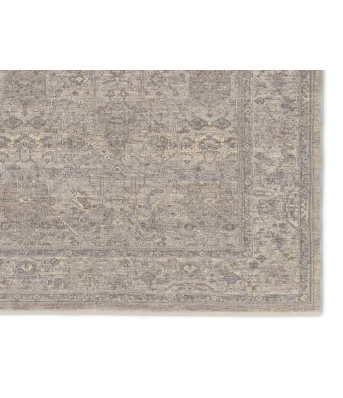 Jaipur Living Vivace Floral Gray/ Taupe Area Rug 10'X13'