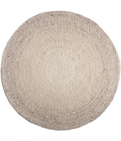 Jaipur Living Circadia Hand Woven Solid Tan / Beige Area Rug (10' RND)