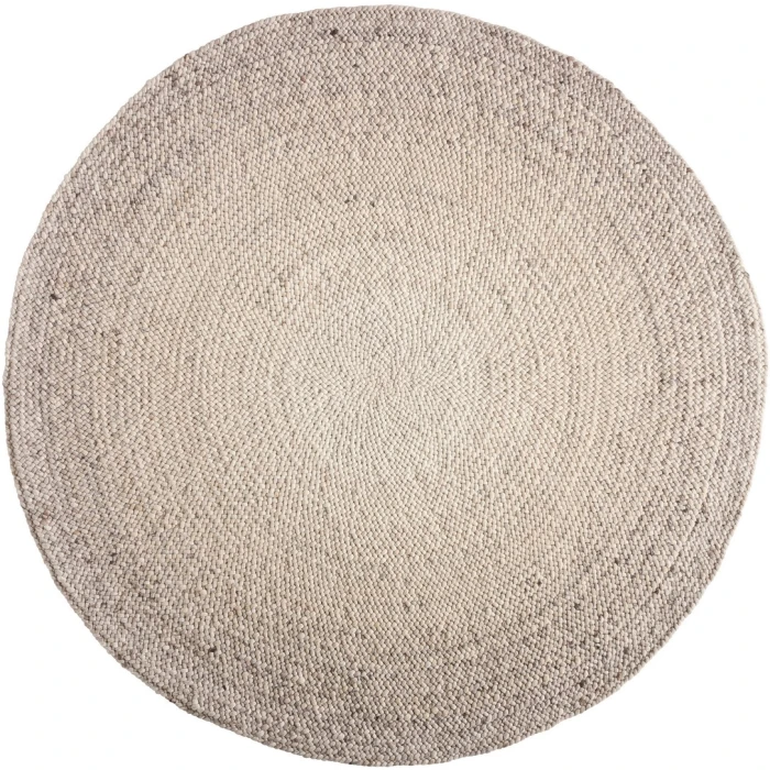 Jaipur Living Circadia Hand Woven Solid Tan / Beige Area Rug (10' RND)