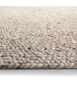 Jaipur Living Circadia Hand Woven Solid Tan / Beige Area Rug (10' RND)