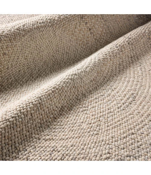 Jaipur Living Circadia Hand Woven Solid Tan / Beige Area Rug (10' RND)