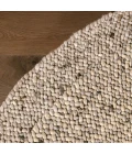 Jaipur Living Circadia Hand Woven Solid Tan / Beige Area Rug (10' RND)