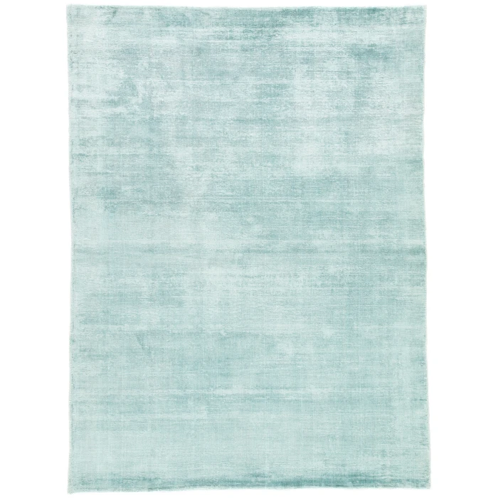 Jaipur Living Yasmin Handmade Solid Aqua Area Rug (5'X8')