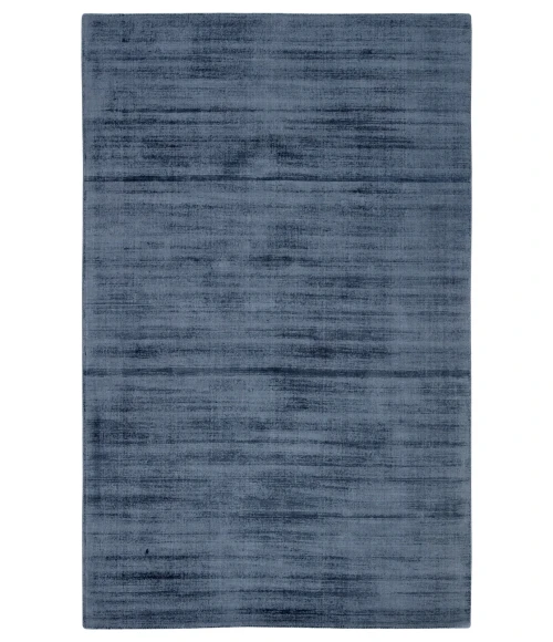 Jaipur Living Yasmin Handmade Solid Blue/ Gray Area Rug (8'X10')