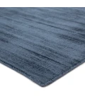 Jaipur Living Yasmin Handmade Solid Blue/ Gray Area Rug (8'X10')