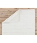 Jaipur Living Yasmin Handmade Solid White Area Rug (9'X12')