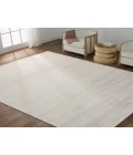 Jaipur Living Yasmin Handmade Solid White Area Rug (12'X15')