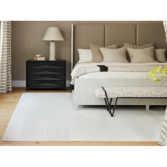 Jaipur Living Yasmin White YAS14 18 in. Swatch Square Rug