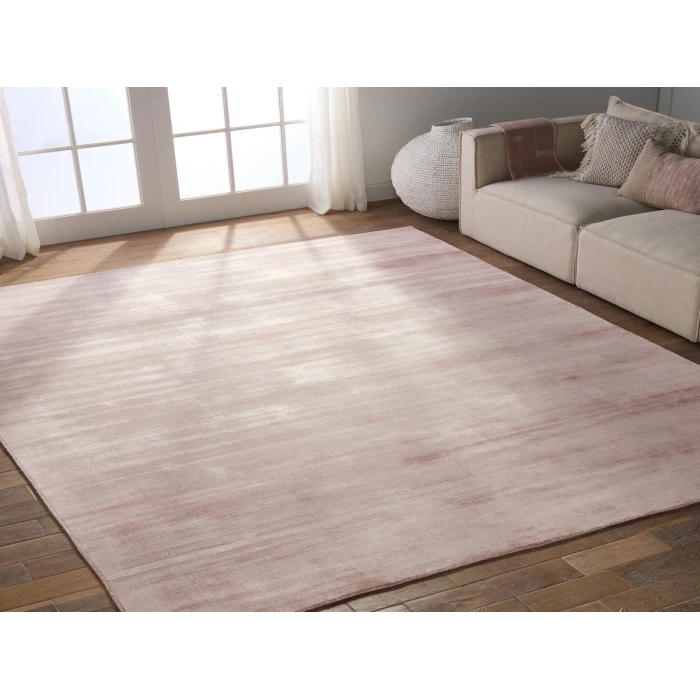 Jaipur Living Yasmin Handmade Solid Pink Runner Rug 3'X12'
