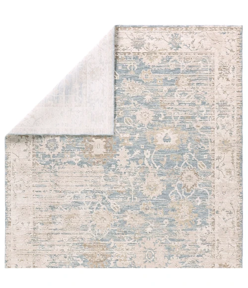 Jaipurliving Zarif Tanbeige Zar01 18 In. Swatch Square Rug