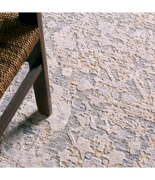 Jaipurliving Zarif Tanbeige Zar02 6 Ft. X 9 Ft. Rect. Rug