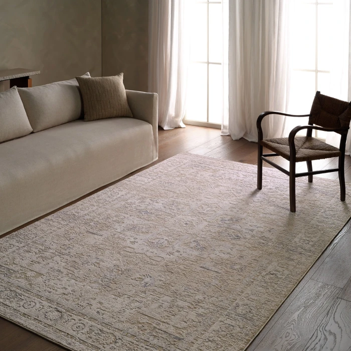 Jaipurliving Zarif Tanbeige Zar03 9 Ft. 6 In. X 13 Ft. 6 In. Rect. Rug